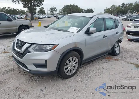 2020 Nissan Rogue S Fwd из США, поврежденный, VIN KNMAT2MTXLP501985